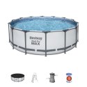 Basen stelażowy Steel Pro MAX 5w1 BESTWAY 427x122cm 14FT + Akcesoria