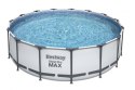 Basen stelażowy Steel Pro MAX 5w1 BESTWAY 457x122cm 15FT + Pompa Filtr + Akcesoria