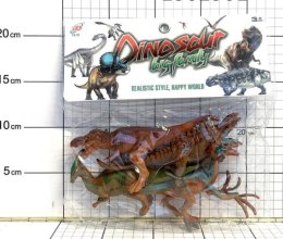 Dinozaury w worku zestaw 4 figurek w opakowaniu 1302501