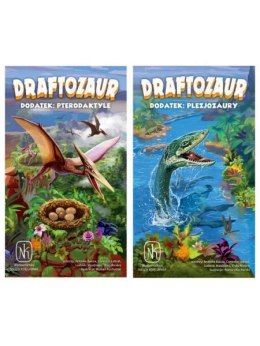 Gra Draftozaur 2 dodatki: Pterodaktyle, Plezjozaury Nasza Księgarnia