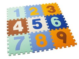 Mata podłogowa puzzle cyfry BPUZ7558 BIGTOYS mix cena za 1 szt.