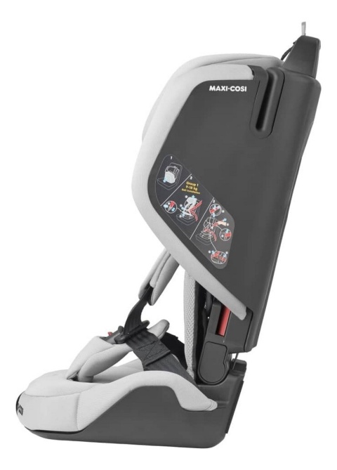 NOMAD Maxi-Cosi 9-18 kg od ok. 9m+ do 4 roku, składany fotelik samochodowy Authentic Grey