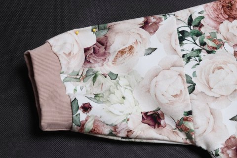 ITALY oversize BLUZKA tunika KWIATY 44/46/48/50/52