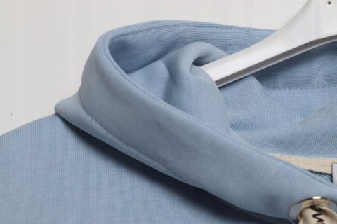 ITALY oversize TUNIKA dresowa BŁĘKITNA 44/46/48