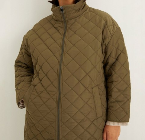 KAPPAHL płaszcz PIKOWANY khaki r 46/48