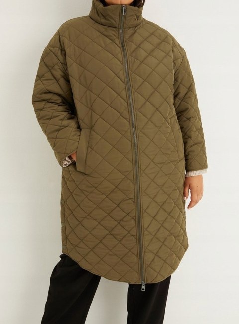 KAPPAHL płaszcz PIKOWANY khaki r 46/48