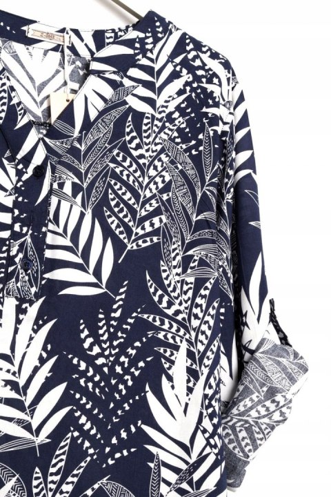 KOSZULOWA bluzka KWIAT 44/46/48