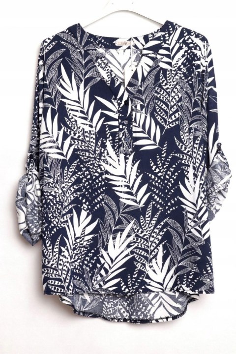 KOSZULOWA bluzka KWIAT 44/46/48
