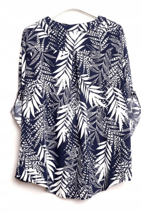 KOSZULOWA bluzka KWIAT 44/46/48