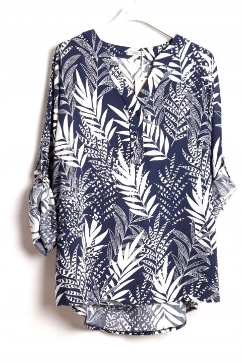 KOSZULOWA bluzka KWIAT 46/48/50