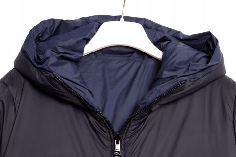 REPLAY płaszcz DWUSTRONNY granatowy r 40/42