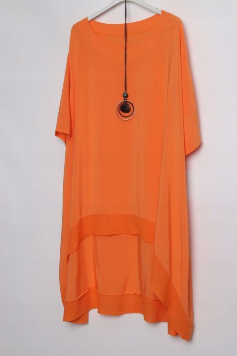 TUNIKA OVERSIZE asymetryczna r 54/56/58