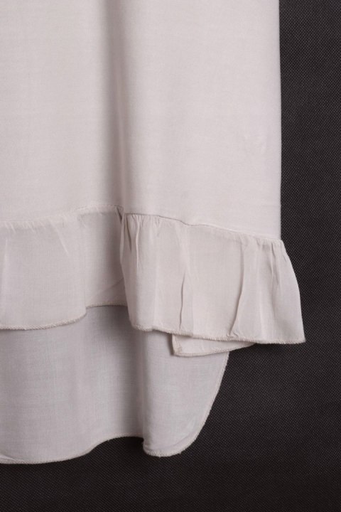 BLUZKA zwiewna OVERSIZE tunika LATO 44/46