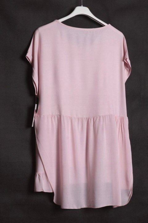 BLUZKA zwiewna OVERSIZE tunika LATO 44/46