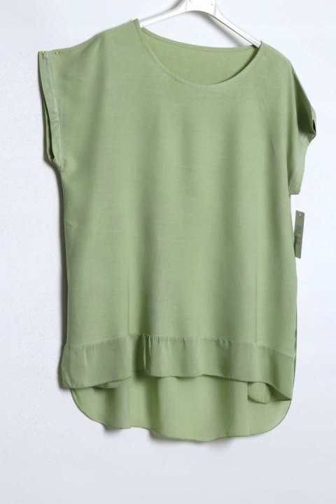 BLUZKA zwiewna OVERSIZE tunika LATO 44/46