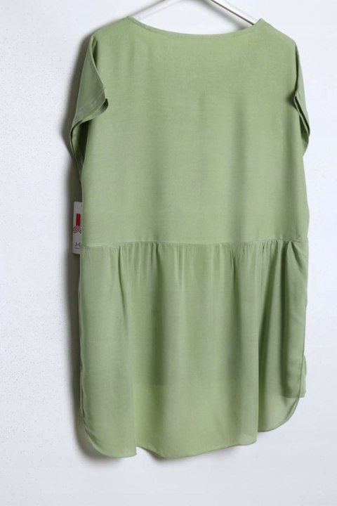BLUZKA zwiewna OVERSIZE tunika LATO 44/46