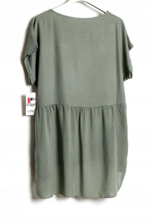 BLUZKA zwiewna OVERSIZE tunika LATO 44/46