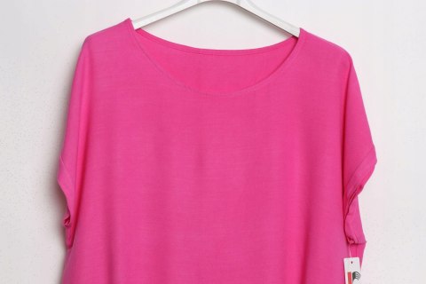 BLUZKA zwiewna OVERSIZE tunika LATO 44/46