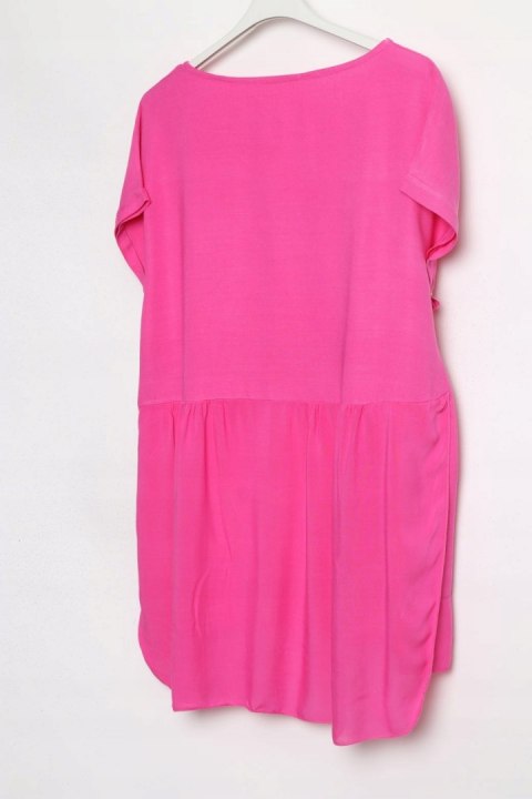 BLUZKA zwiewna OVERSIZE tunika LATO 44/46