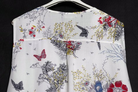 BLUZKA zwiewna TUNIKA LATO 44/46