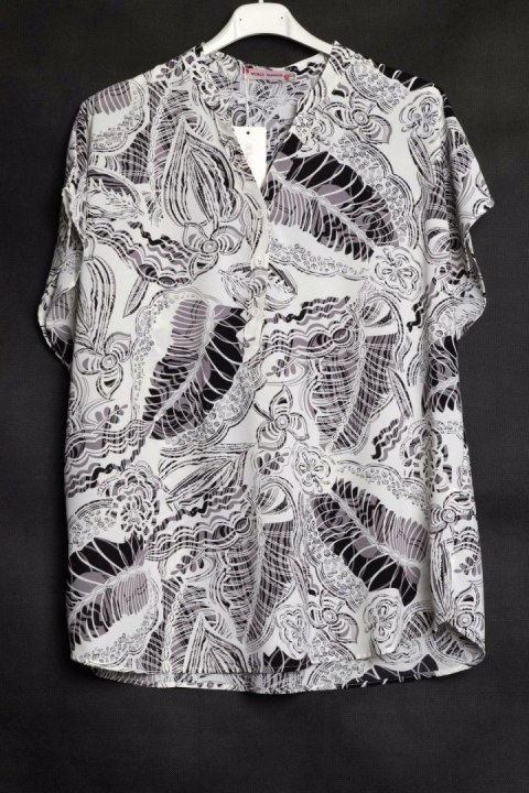 BLUZKA zwiewna TUNIKA LATO 46/48