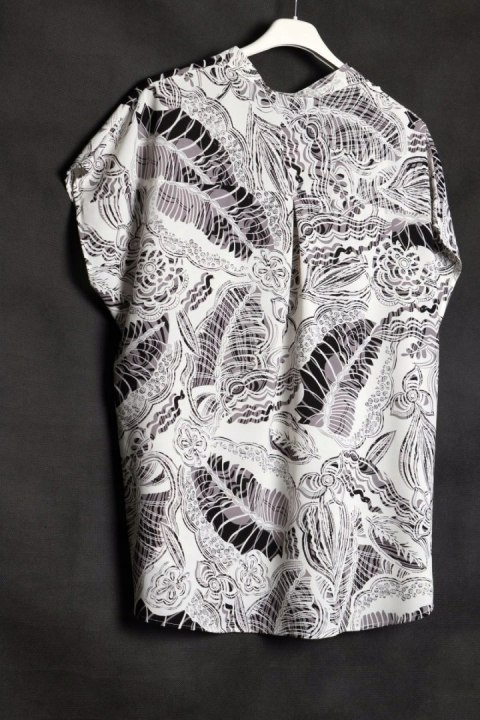 BLUZKA zwiewna TUNIKA LATO 46/48