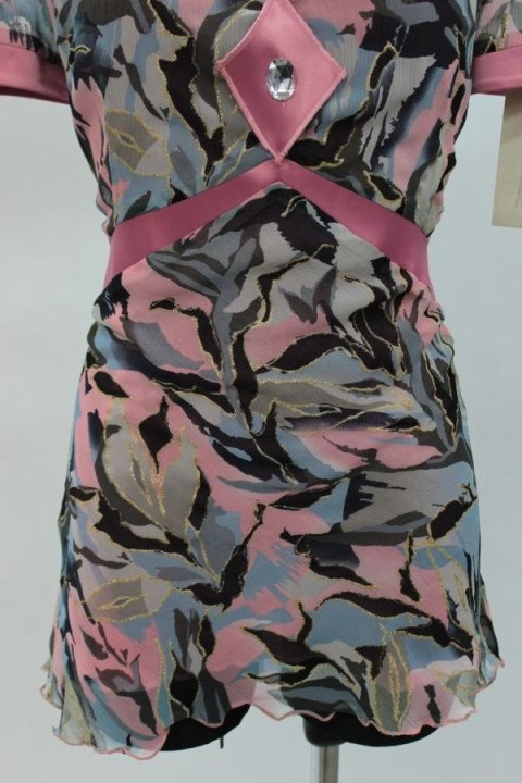 ELEGANCKA TUNIKA wzory ZWIEWNA r 46