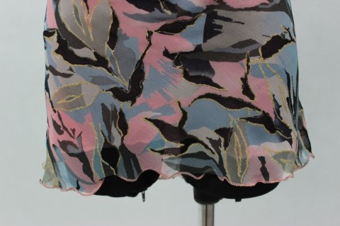 ELEGANCKA TUNIKA wzory ZWIEWNA r 46