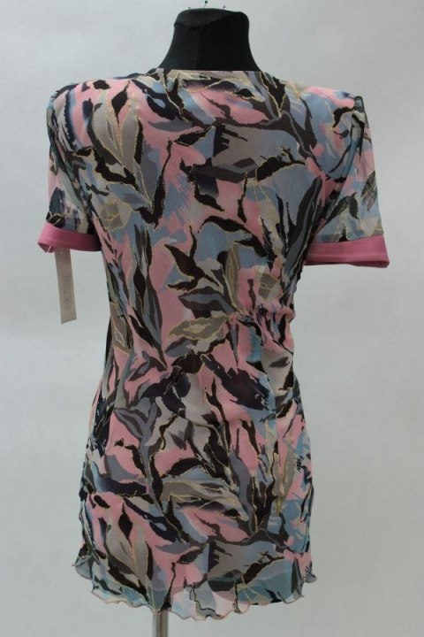 ELEGANCKA TUNIKA wzory ZWIEWNA r 46