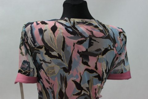 ELEGANCKA TUNIKA wzory ZWIEWNA r 46