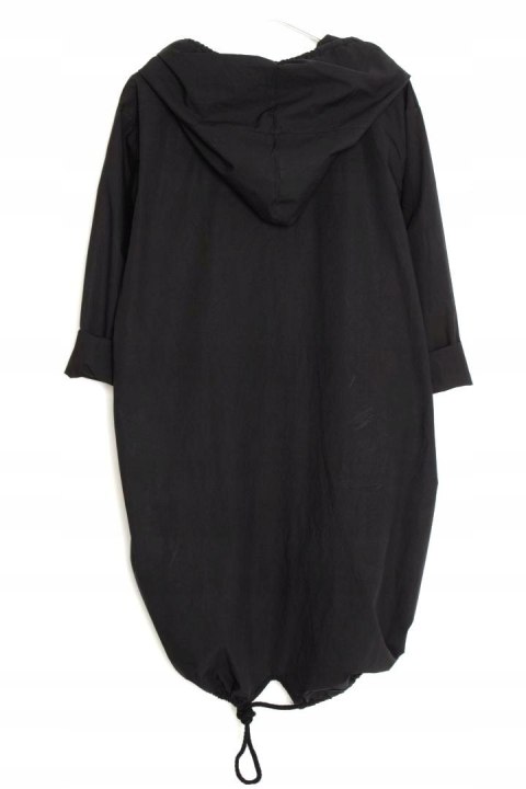 ITALY PARKA czarna OVERSIZE narzutka 48/50/52