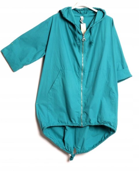 ITALY PARKA zieleń OVERSIZE narzutka 48/50/52