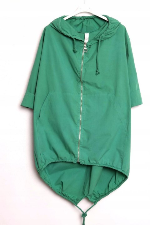 ITALY PARKA zieleń OVERSIZE narzutka 48/50/52