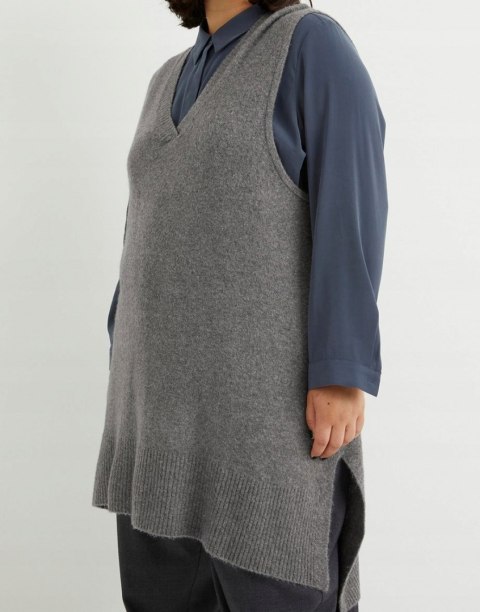 KAPPAHL TUNIKA swetrowa OVERSIZE KAMIZELKA 52/54