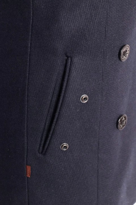 KHUJO budrysówka WEŁNA granatowa r S 36/38