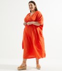 Kappahl sukienka OVERSIZE kimono 52/54