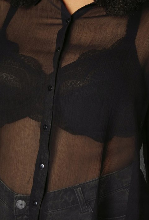 SIMPLY BE narzutka KOSZULOWA mgiełka r 48/50/52