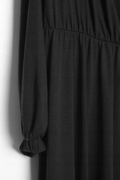 TUNIKA oversize JERSEY czerń 54/56