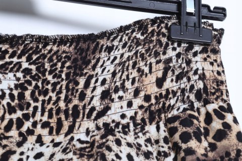 ALLADTNKI spodnie ZWIEWNE panterka rybaczki r 52