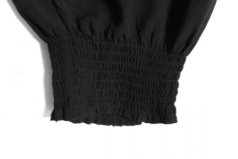 ALLADYNKI spodnie ZWIEWNE czerń rybaczki r 56