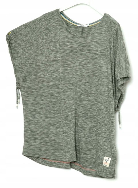 CECIL bluzka OVERSIZE khaki melanż L 44/46