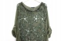 ITALY SUKIENKA oversize MOHER khaki r 48/50/52