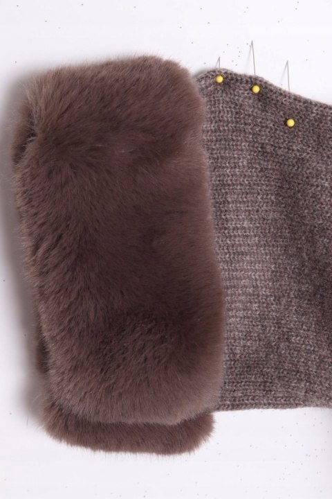 ITALY sweter BEŻOWY narzutka WEŁNA 50/52/54/56