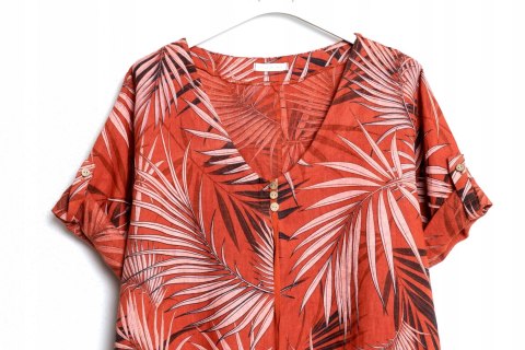 ITALY tunika LEN OVERSIZE 46/48/50/52