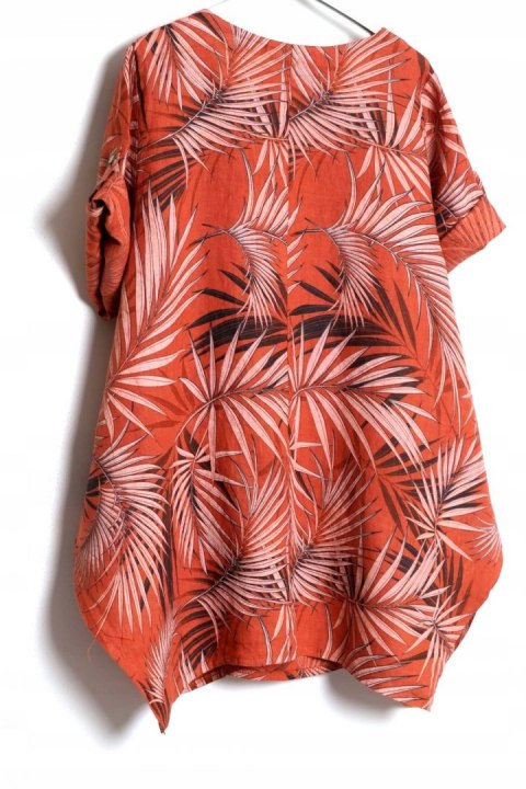 ITALY tunika LEN OVERSIZE 46/48/50/52