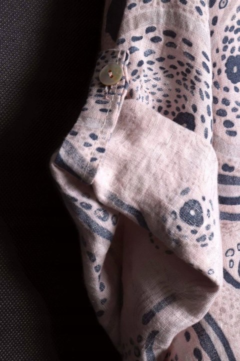 ITALY tunika SZMIZJERKA len OVERSIZE r 48/50/52/54