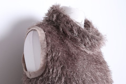 KAMIZELKA futrzak BEŻOWE 44/46