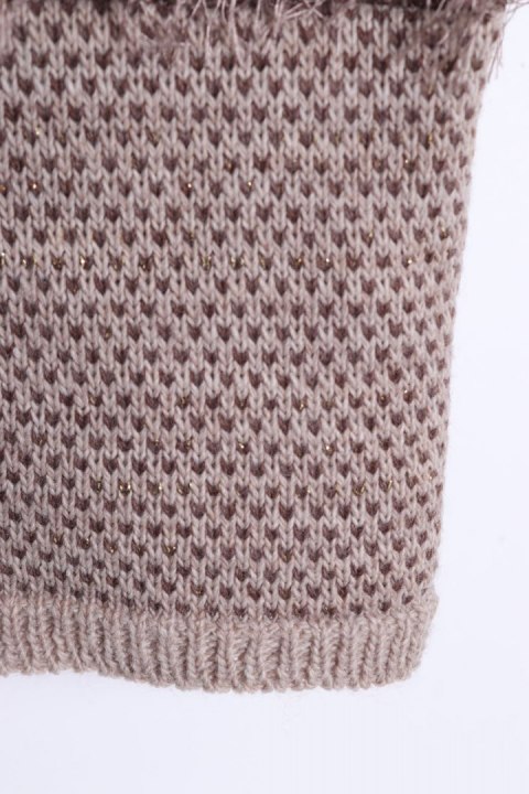 KAMIZELKA futrzak BEŻOWE 44/46