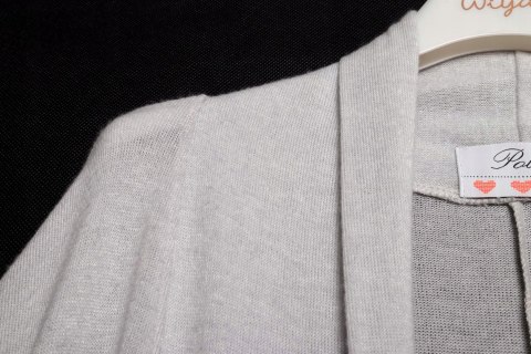 NARZUTKA oversize szary LONG 42/44/46/48