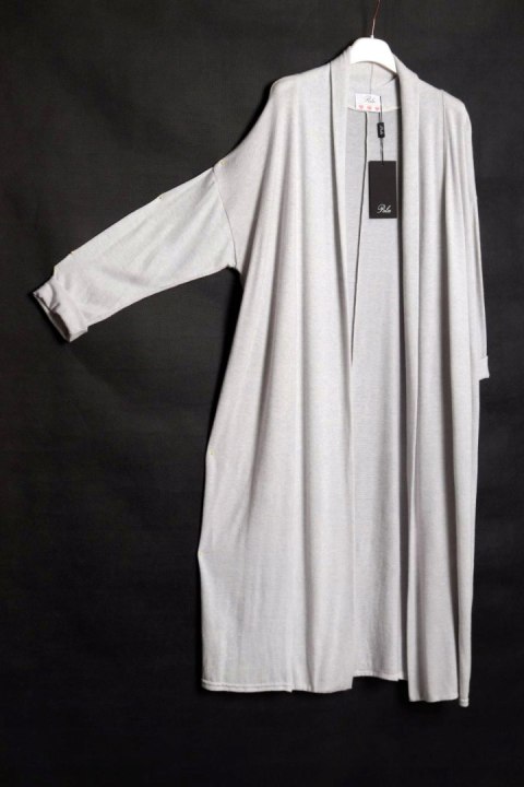 NARZUTKA oversize szary LONG 42/44/46/48